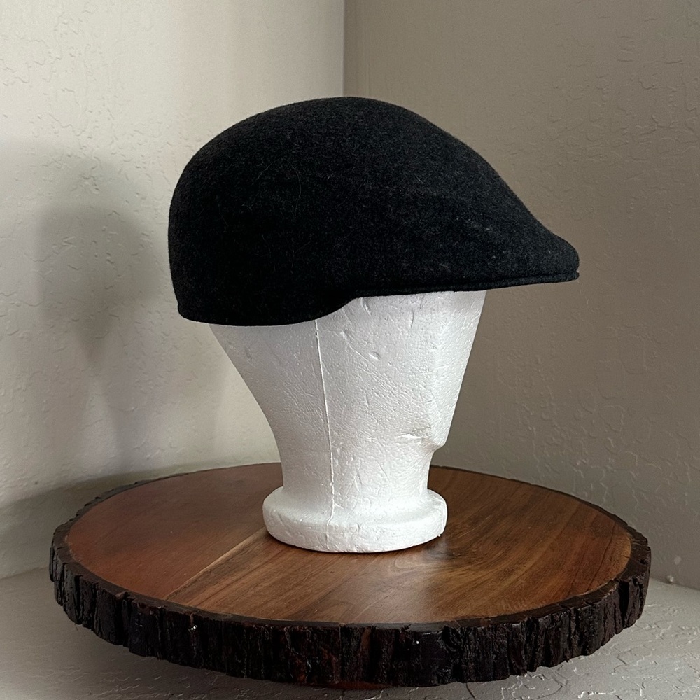 Country Gentleman 100% Wool Cuffley Cabbie Newsboy Elastic Hat Large